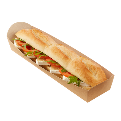 Simply Kraft Standard Baguette Tray