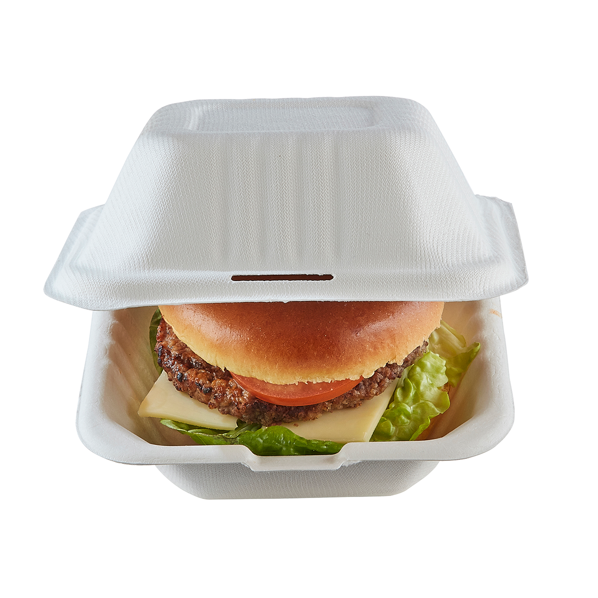 Earth-Pac Standard Bio Burger Box