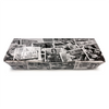 Retro Newsprint Large Lidded Tray